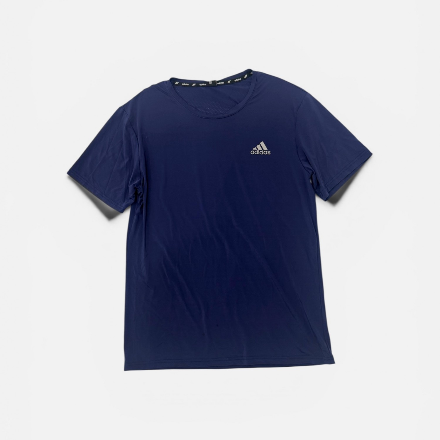 Adidas Μπλε Αθλητικό T-Shirt Climalite – Ανδρικό 4XL